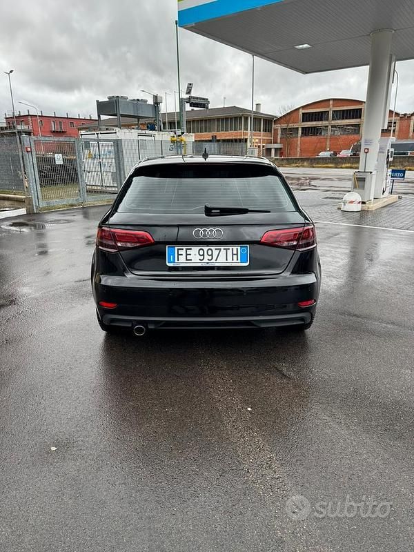 Usata Audi A3 110 CV (80 kW) 2016 Nero Berlina