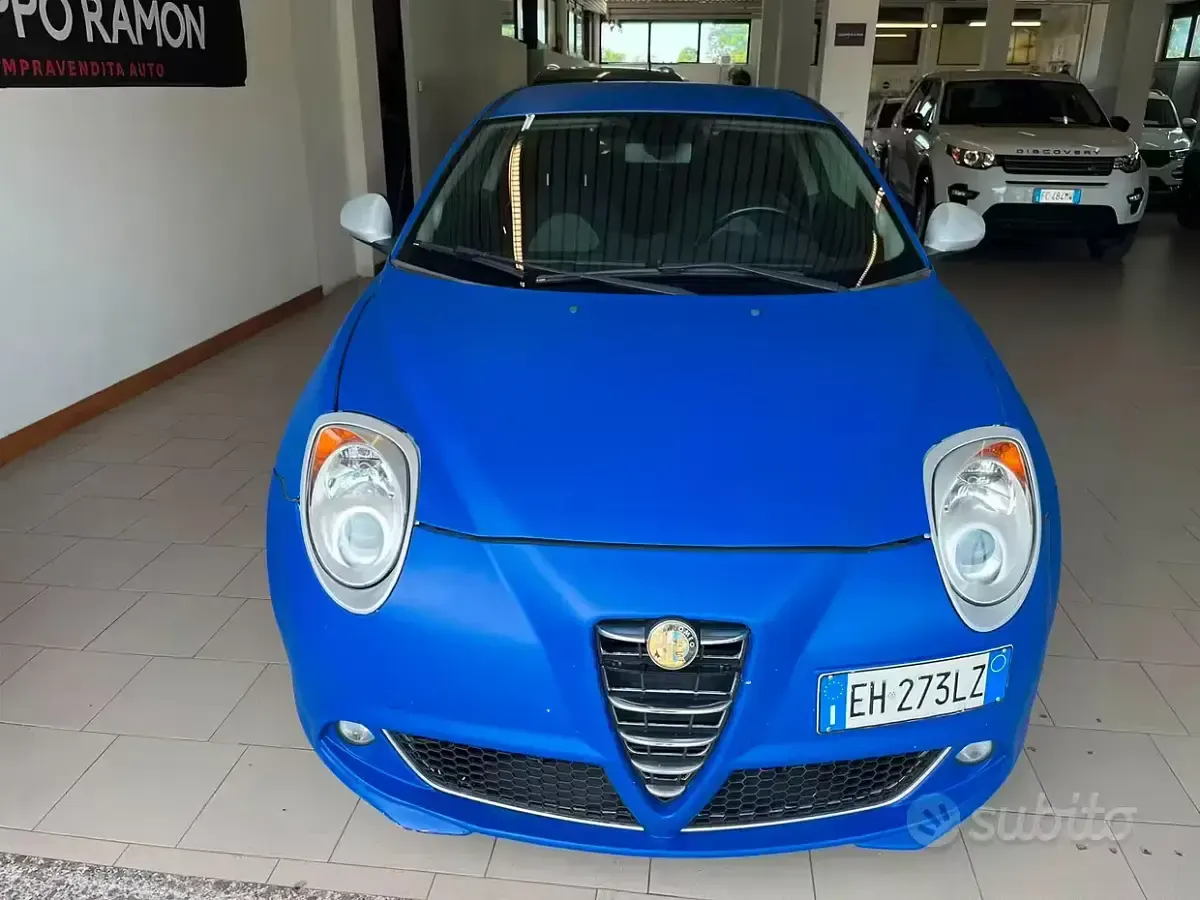 Usata Alfa Romeo MiTo Progression 95 CV (69 kW) 2011 Blu Utilitaria