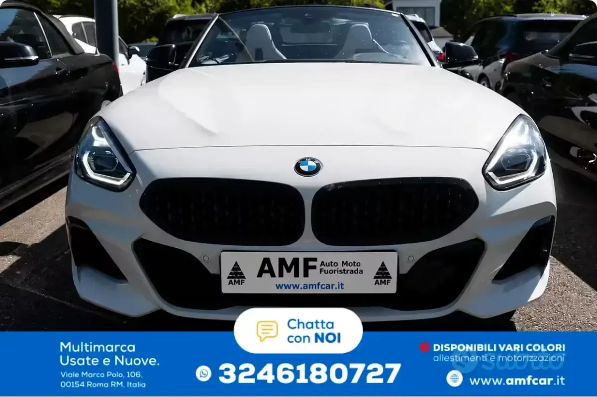 Usata BMW Z4 M Sport 197 CV (144 kW) 2022 Bianco Cabrio