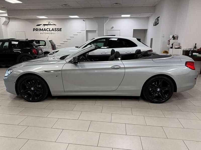 Usata BMW 640 Cabriolet 313 CV (230 kW) 2015 Grigio Cabrio