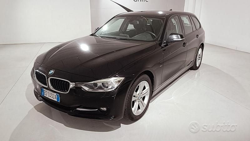Usata BMW 320 Sport Line 2013 Nero Station wagon