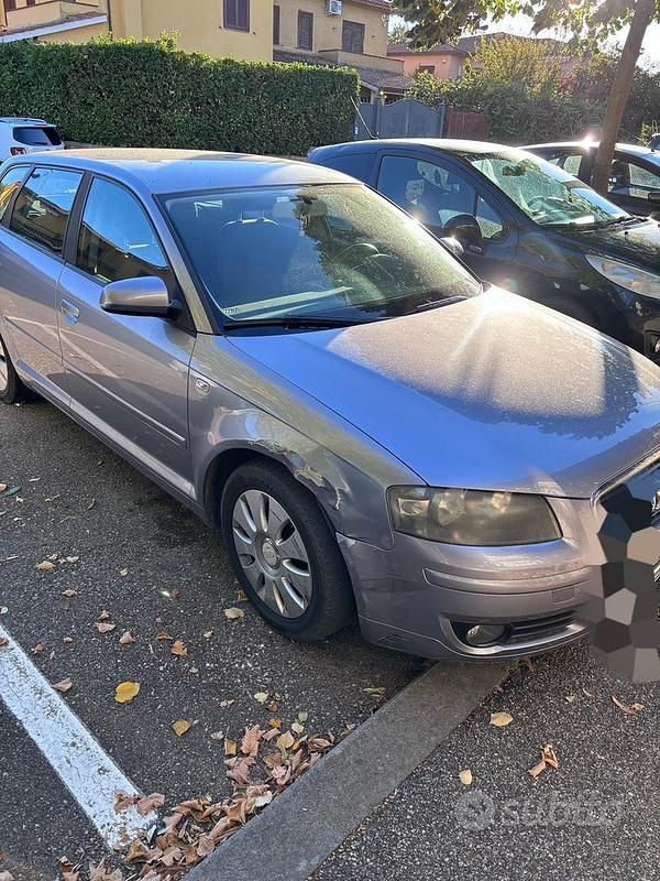 Usata Audi A3 105 CV (77 kW) 2008 Grigio Berlina