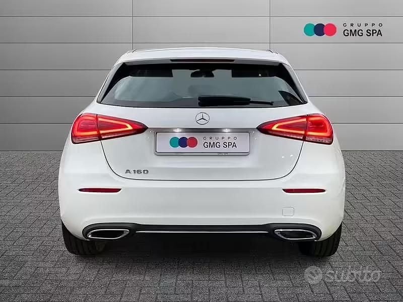 Usata Mercedes A160 109 CV (80 kW) 2020 Bianco Berlina