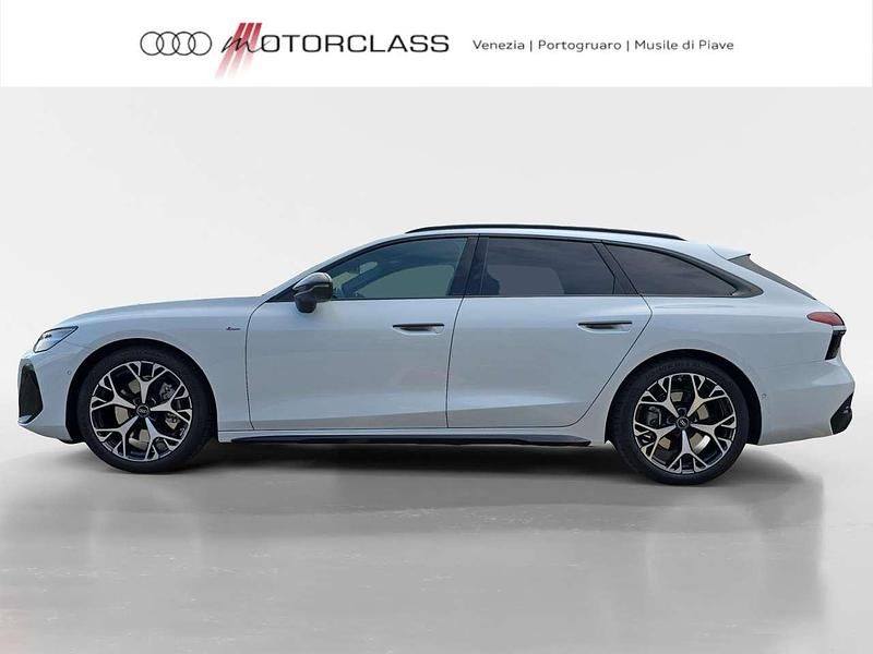 Nuova Audi A6 S-Line 204 CV (150 kW) 2026 Bianco ghiacciaio metallizzato Station wagon