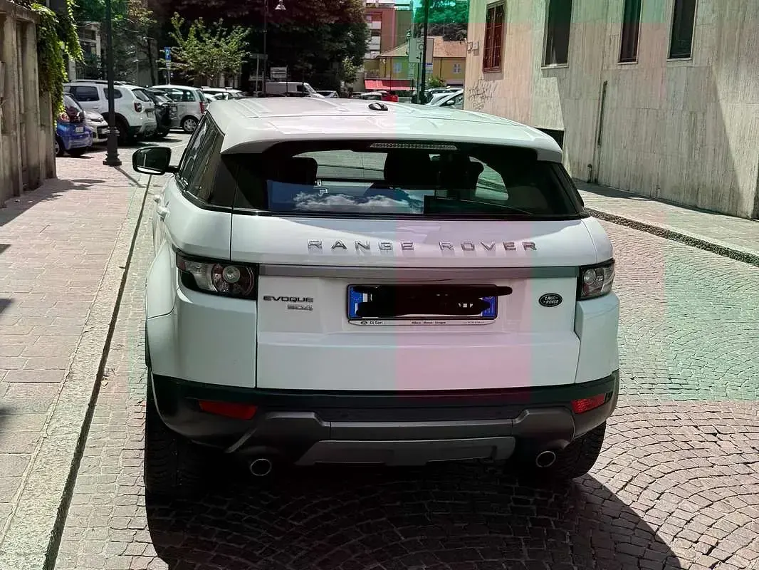 Usata Land Rover Range Rover evoque Dynamic 190 CV (139 kW) 2012 Bianco SUV