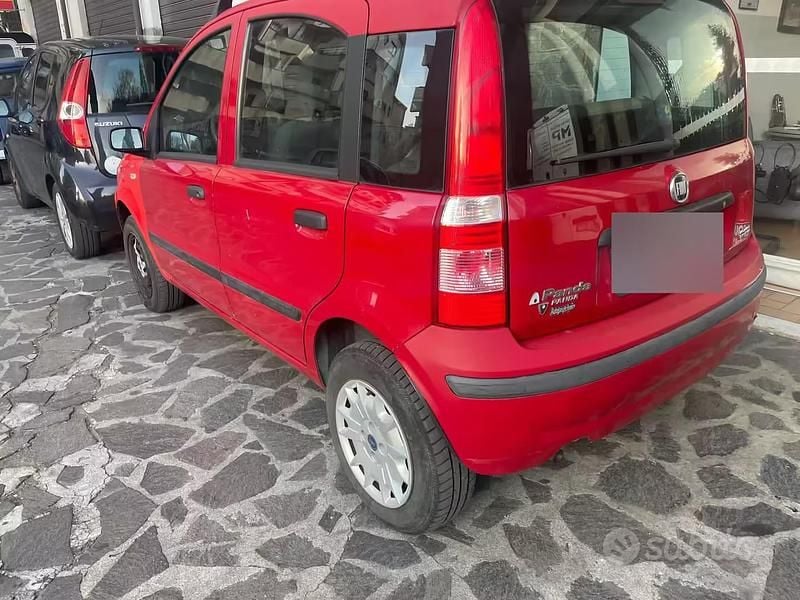 Usata Fiat Panda 2008 Rosso Utilitaria