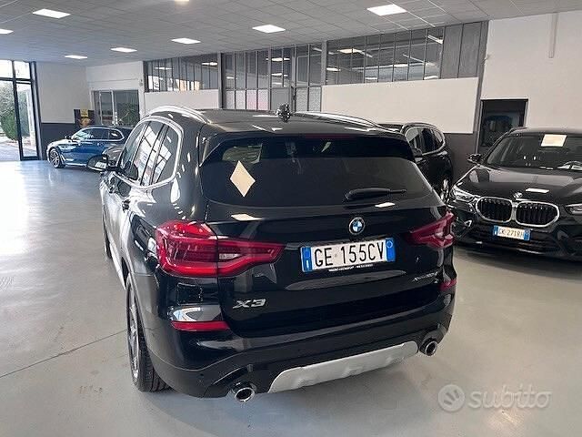 Usata BMW X3 xLine 190 CV (139 kW) 2021 Nero SUV