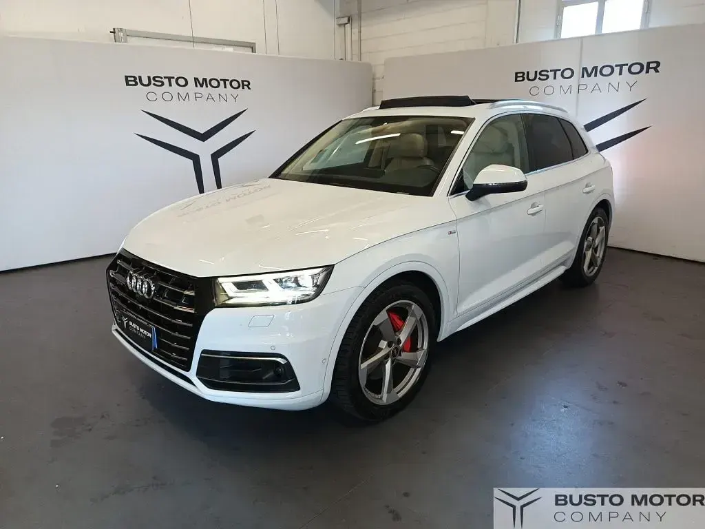 Usata Audi Q5 Advanced Plus 286 CV (210 kW) 2019 Bianco / metallizzato SUV