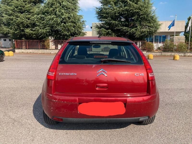 Usata Citroën C4 110 CV (80 kW) 2007 Rosso Berlina