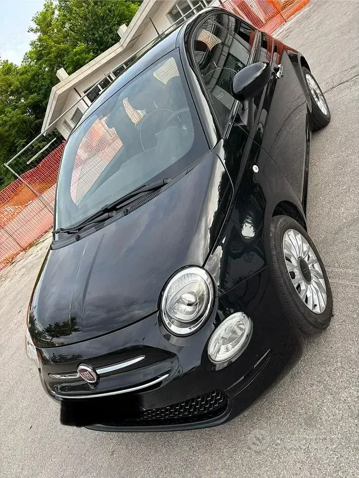 Usata Fiat 500 69 CV (50 kW) 2020 Nero Utilitaria