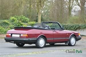 Usata Saab 900 Cabriolet 136 CV (100 kW) 1993 Rosso Cabrio