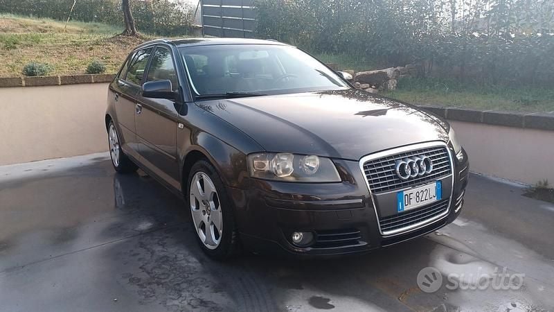 Usata Audi A3 105 CV (77 kW) 2007 Grigio Utilitaria