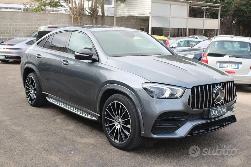 Usado Mercedes GLE400 330 CV (242 kW) 2022 Gris Coupe