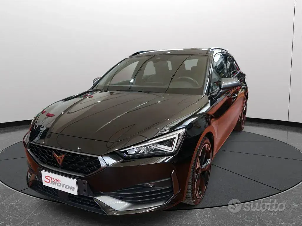 Usata Cupra Leon 150 CV (110 kW) 2024 Nero Station wagon