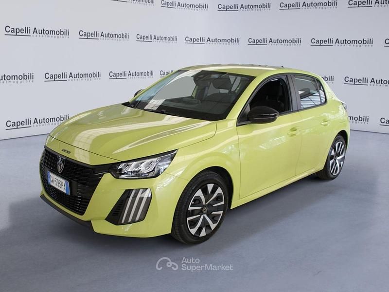 Giallo Usata 2024 Peugeot 208 Active Due volumi | 15.900 € (Buon prezzo) - Immagine 1/4