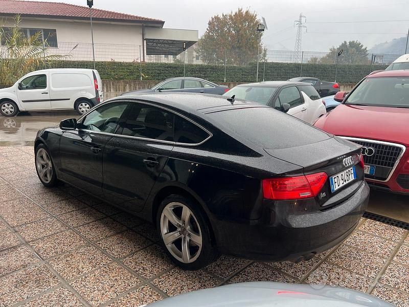 Usata Audi A5 Ambiente 177 CV (130 kW) 2013 Nero Berlina