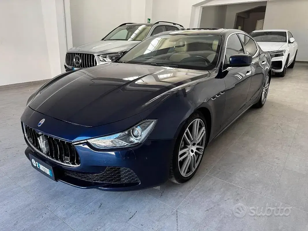 Usata Maserati Ghibli 275 CV (202 kW) 2014 Blu/azzurro Berlina