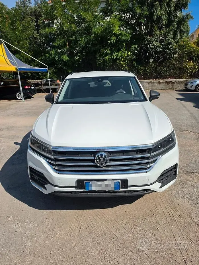 Usata VW Touareg Advance 231 CV (169 kW) 2019 Bianco SUV