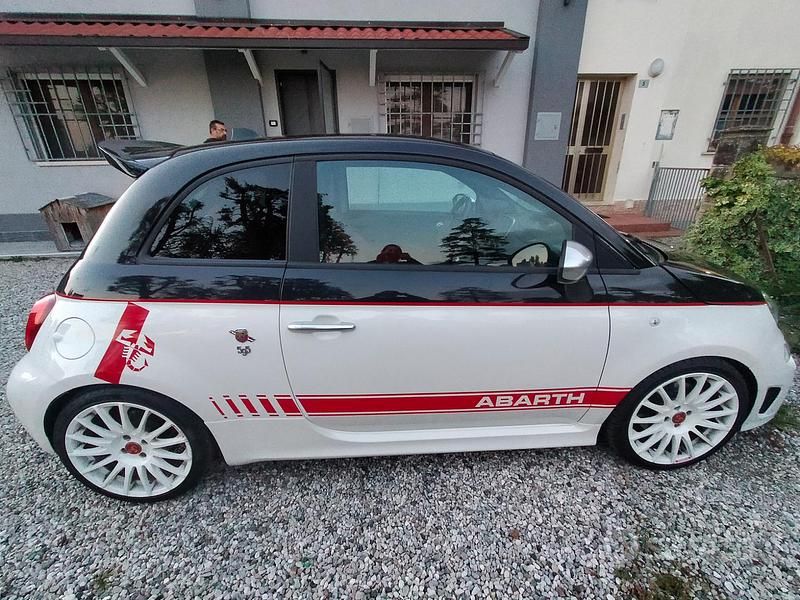 Usata Abarth 500 160 CV (117 kW) 2017 Bianco Utilitaria