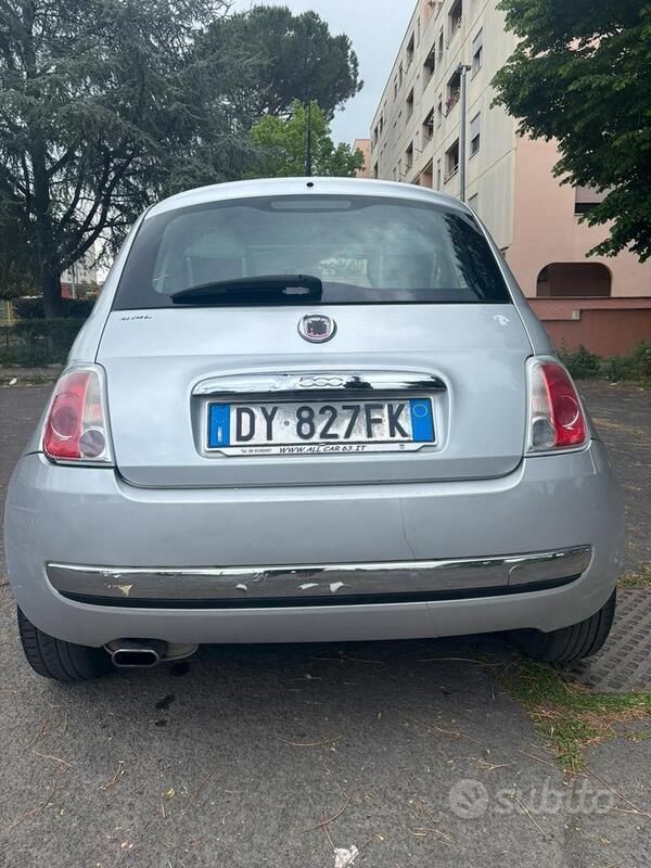 Usata Fiat 500 69 CV (50 kW) 2009 Grigio Utilitaria