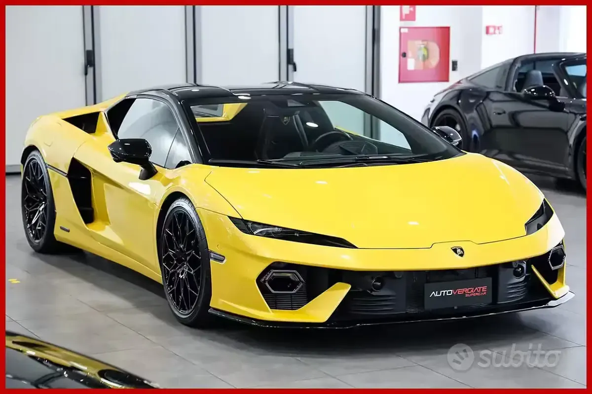 Nuova Lamborghini Temerario 799 CV (587 kW) 2026 Giallo Coupé