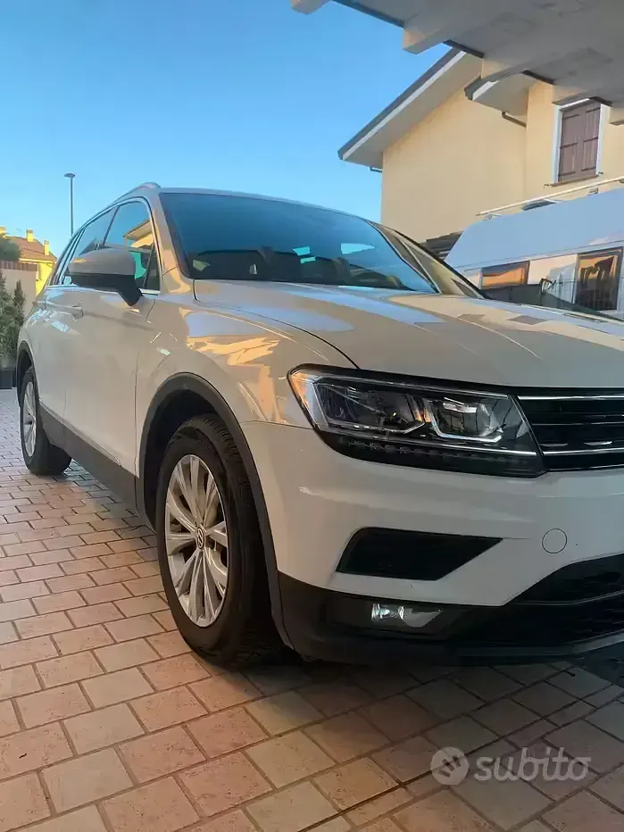 Usata VW Tiguan Business 116 CV (85 kW) 2017 Bianco SUV