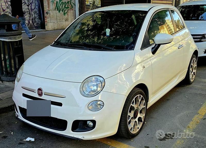Usata Fiat 500 Sport 95 CV (69 kW) 2015 Bianco Berlina