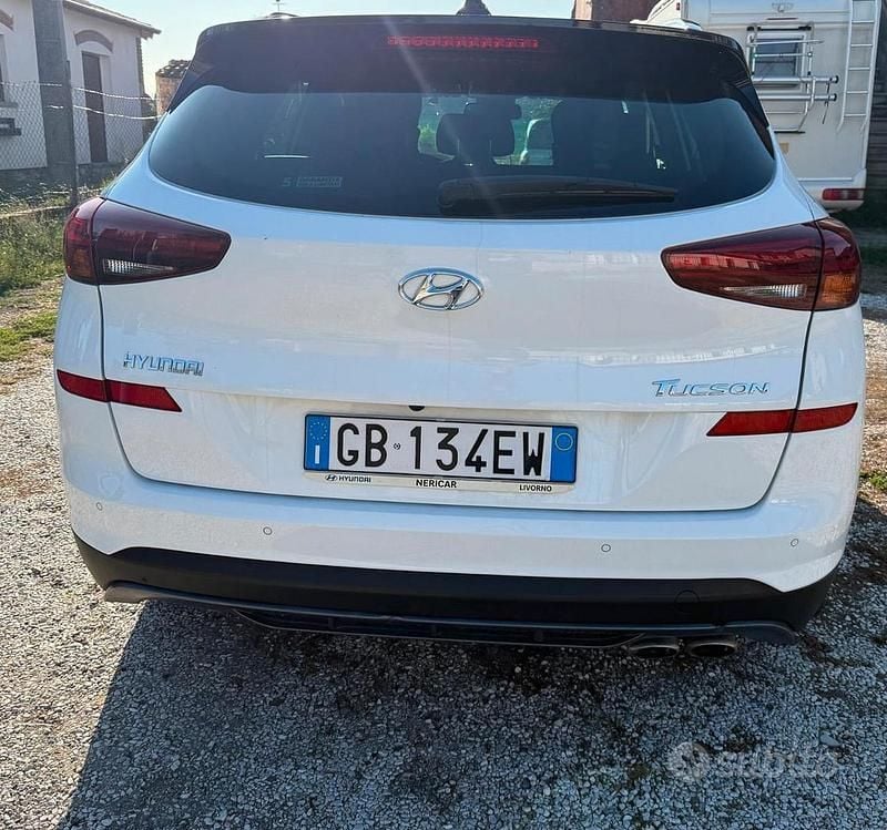Usata Hyundai Tucson 136 CV (100 kW) 2020 Bianco SUV