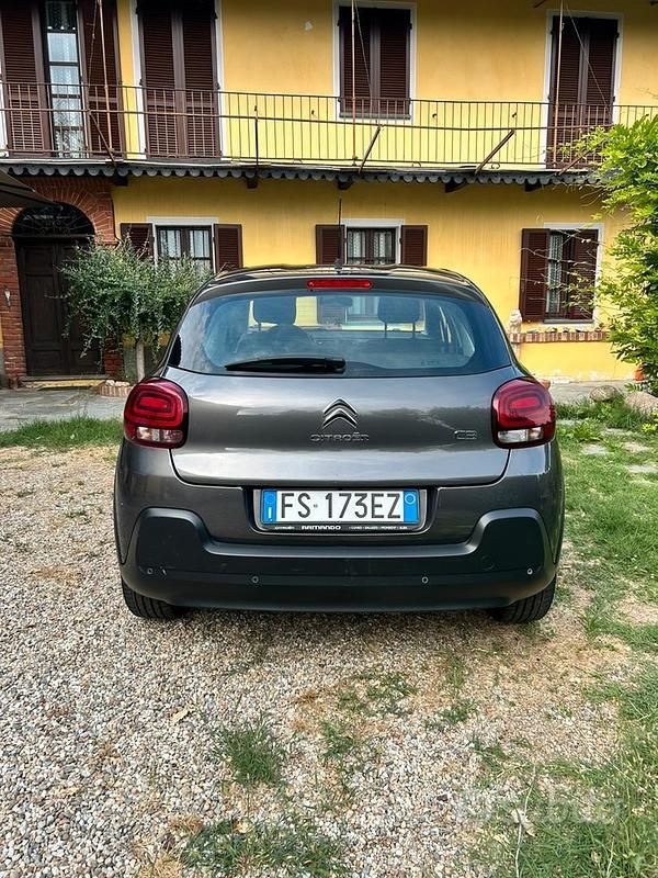 Usata Citroën C3 102 CV (75 kW) 2018 Grigio Utilitaria
