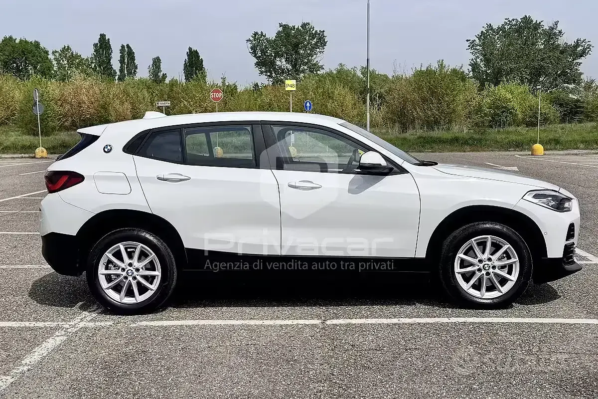 Usata BMW X2 Efficient Dynamics 136 CV (100 kW) 2022 Bianco SUV