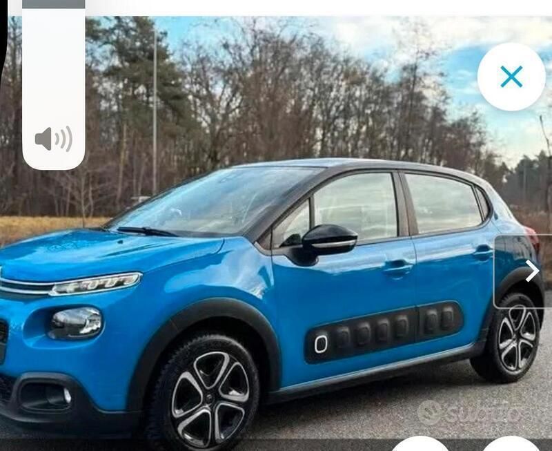 Usata Citroën C3 2019 Blu Utilitaria