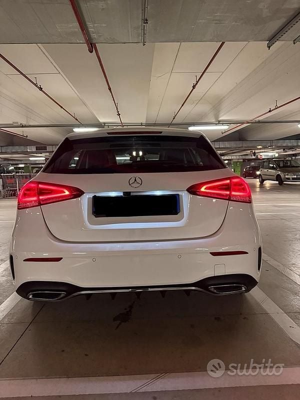 Usata Mercedes A200 Premium 163 CV (119 kW) 2019 Bianco Berlina