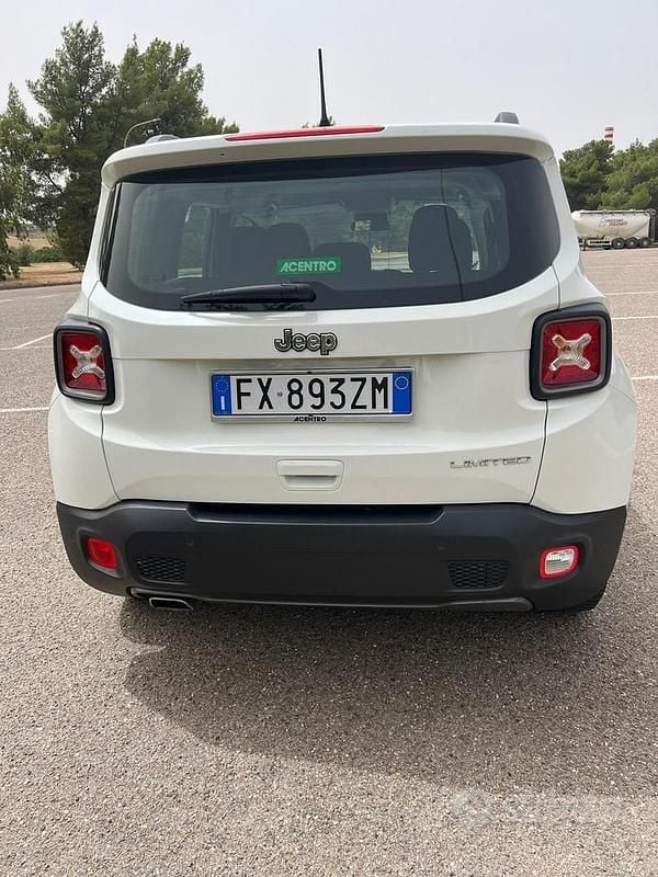 Usata Jeep Renegade Limited 120 CV (88 kW) 2019 Bianco SUV