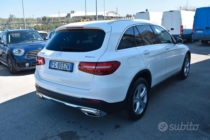 Usata Mercedes GLC220 Premium 170 CV (125 kW) 2017 Bianco SUV