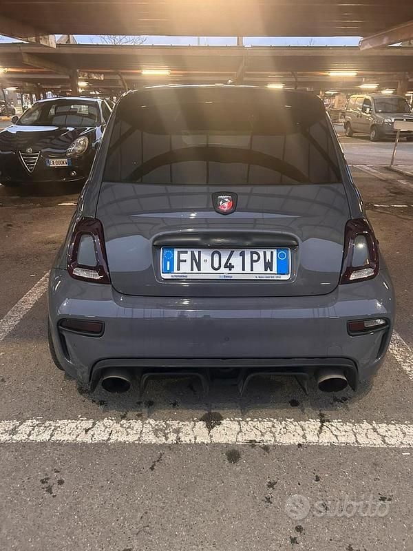 Usata Abarth 595 Turismo 165 CV (121 kW) 2018 Grigio Utilitaria