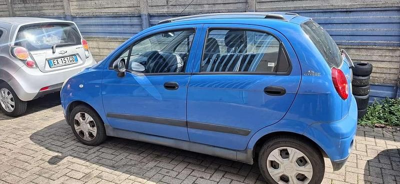 Usata Chevrolet Matiz SE 52 CV (38 kW) 2008 Blu/azzurro Utilitaria