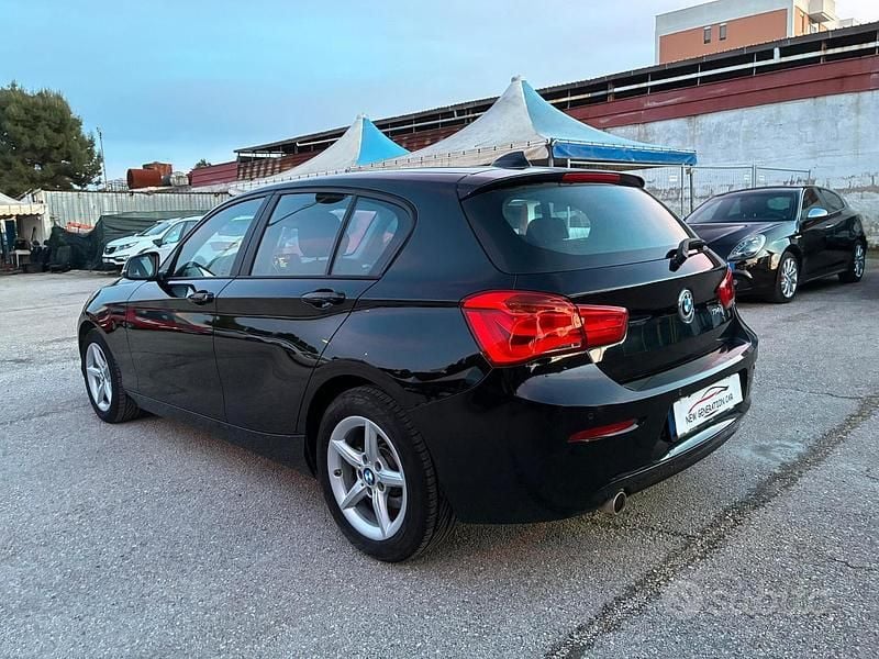 Usata BMW 114 Advantage 95 CV (69 kW) 2017 Nero Utilitaria