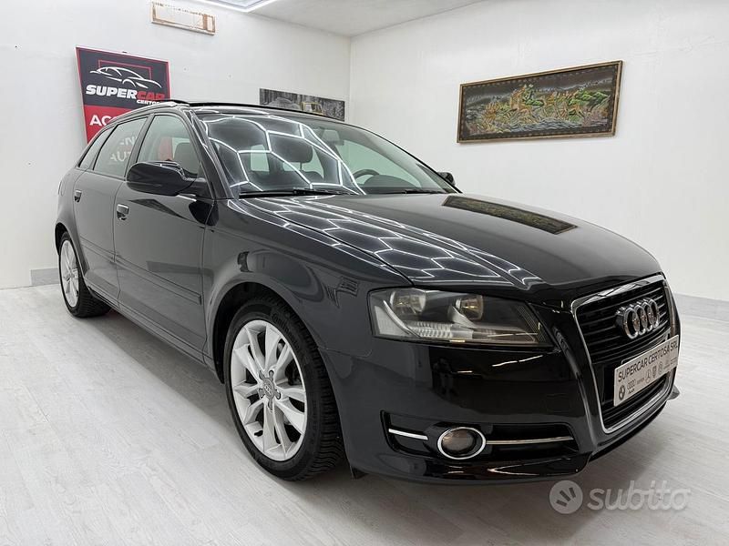 Usata Audi A3 Ambition 140 CV (102 kW) 2011 Nero Utilitaria