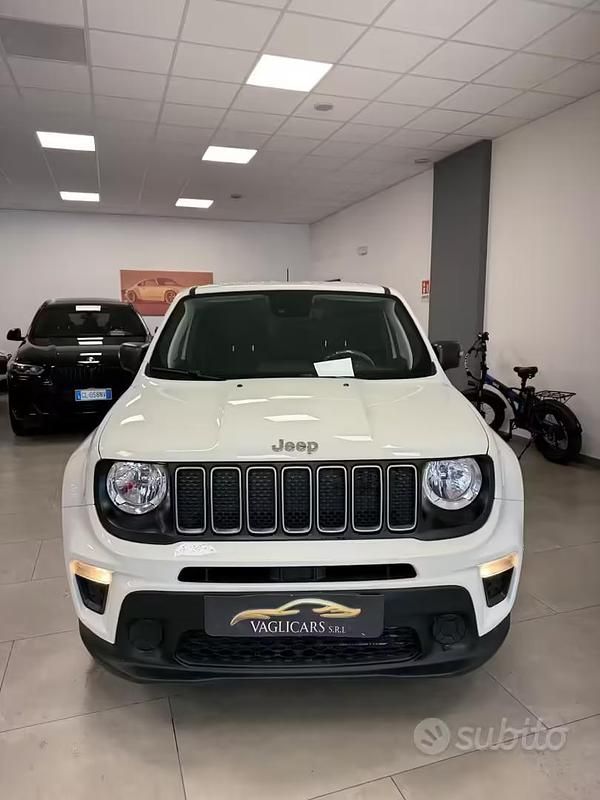 Usata Jeep Renegade 130 CV (95 kW) 2022 Bianco SUV