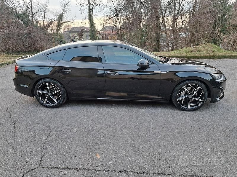 Usata Audi A5 Design 190 CV (139 kW) 2018 Nero Coupé