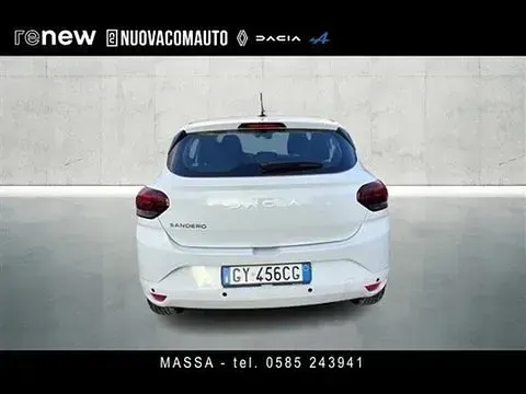 Usata Dacia Sandero Expression 100 CV (73 kW) 2025 Bianco Utilitaria