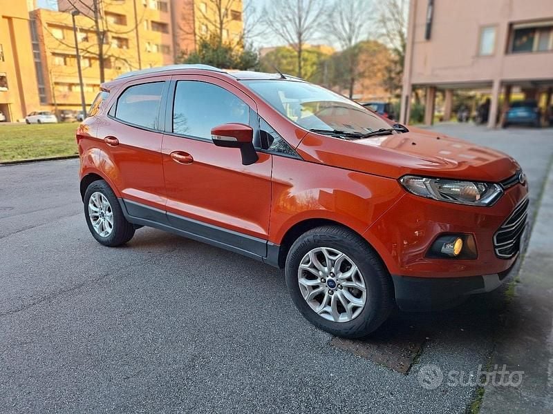 Usata Ford Ecosport Titanium 2017 Rosso SUV