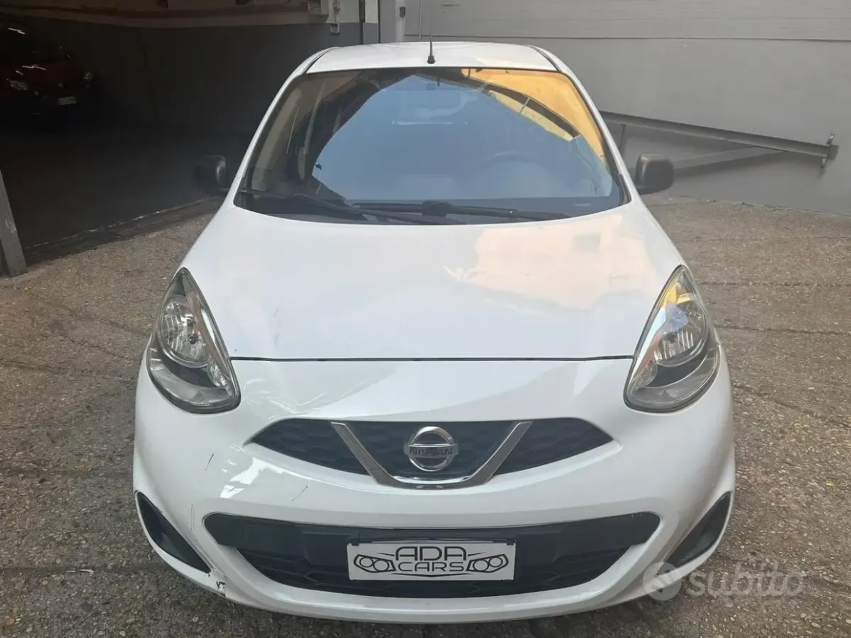 Usata Nissan Micra 80 CV (58 kW) 2014 Bianco Utilitaria