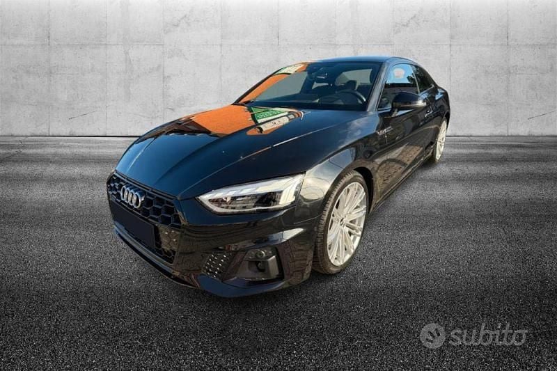 Usata Audi A5 S-Line 204 CV (150 kW) 2021 Nero metallizzato Coupé