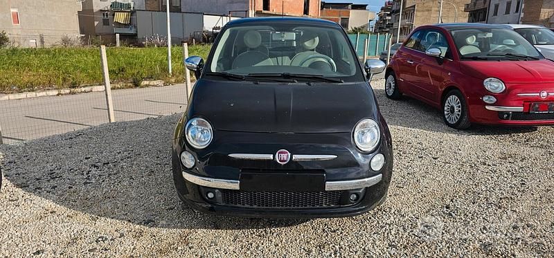 Usata Fiat 500 Lounge 69 CV (50 kW) 2012 Nero Berlina