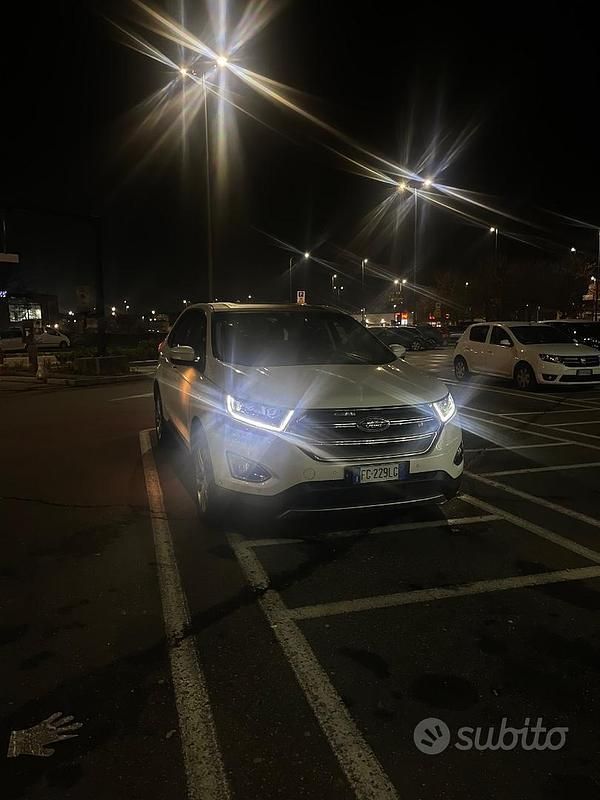 Usata Ford Edge Titanium S 209 CV (153 kW) 2016 Bianco SUV