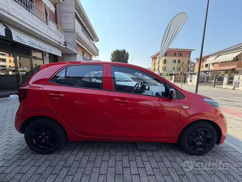 Usata Kia Picanto X-Line 65 CV (47 kW) 2021 Rosso Utilitaria