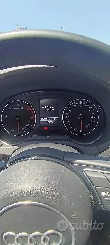 Usata Audi A3 Business 116 CV (85 kW) 2019 Bianco Berlina