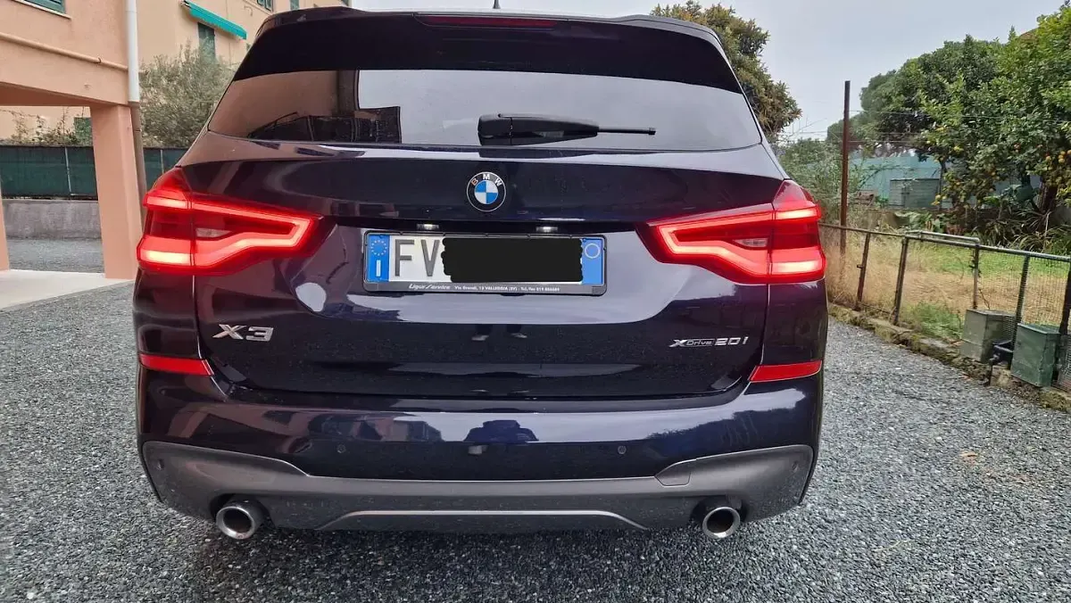 Usata BMW X3 M Sport 184 CV (135 kW) 2019 Blu/azzurro SUV