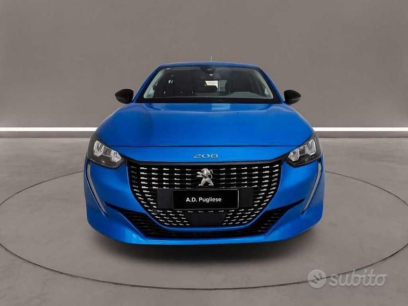 Usata Peugeot 208 75 CV (55 kW) 2022 Blu Utilitaria